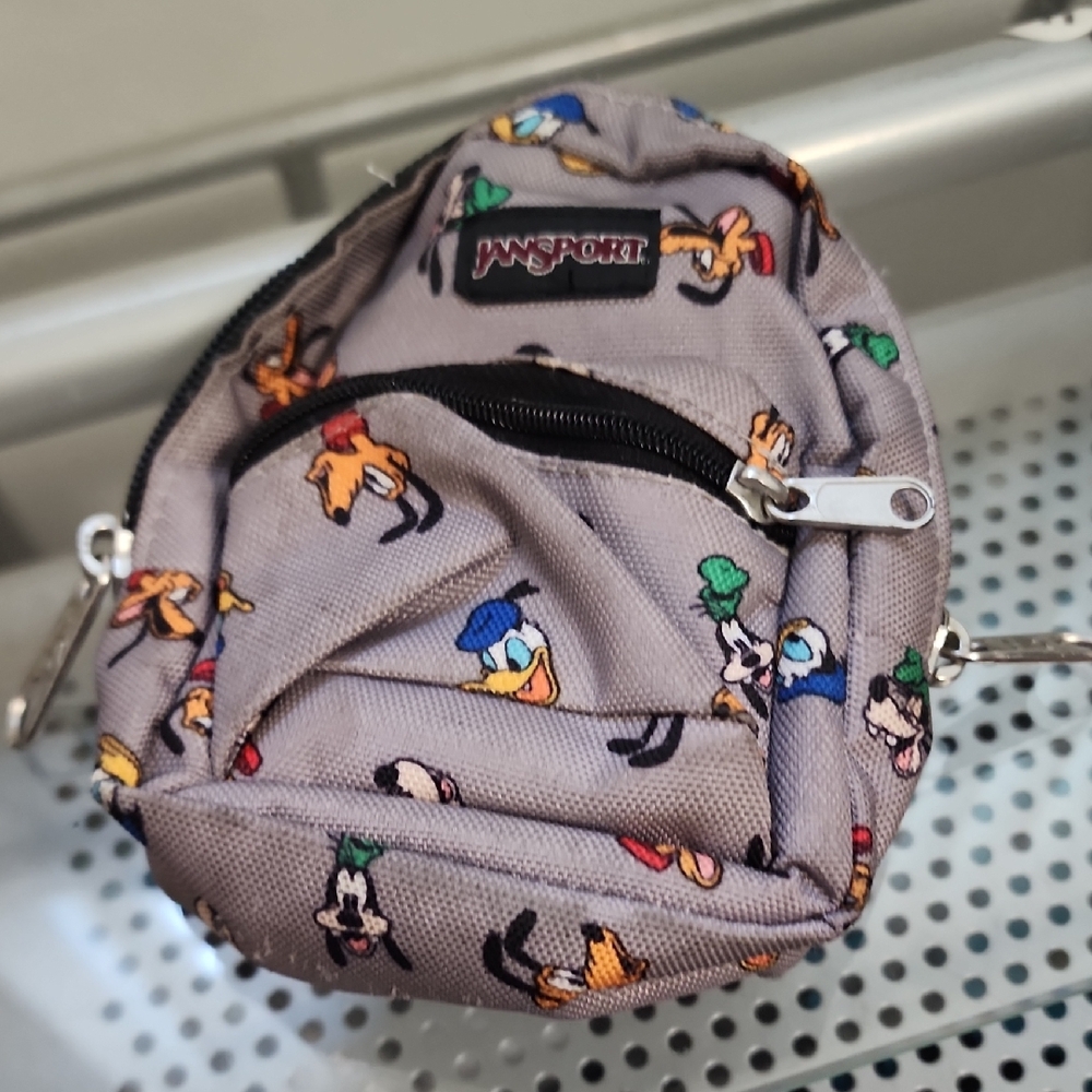 Jansport Gray Mini Disney Backpack